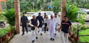 Gujarat State Education Minister Shri Bhupendrasinh Chudasama Saheb Visited The Institute