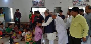 Gujarat State Education Minister Shri Bhupendrasinh Chudasama Saheb Visited The Institute