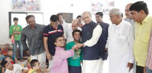 Gujarat State Education Minister Shri Bhupendrasinh Chudasama Saheb Visited The Institute