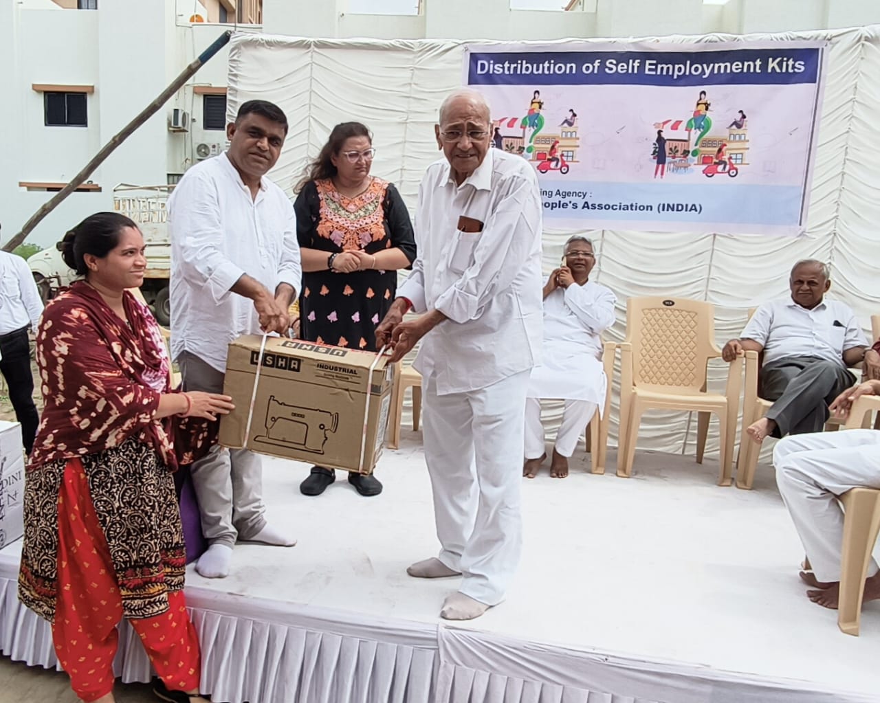 Self-Employment Camp Distribution Gir Somnath  06.10.2025