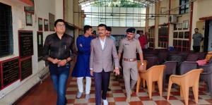 District SP Mr. Harshad Mehta Visited The Institution. .